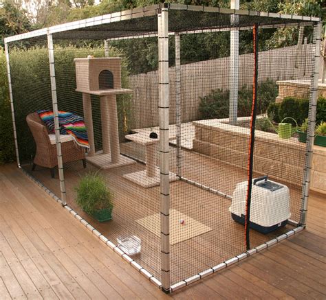 metal cat enclosure|custom cat enclosures for outdoors.